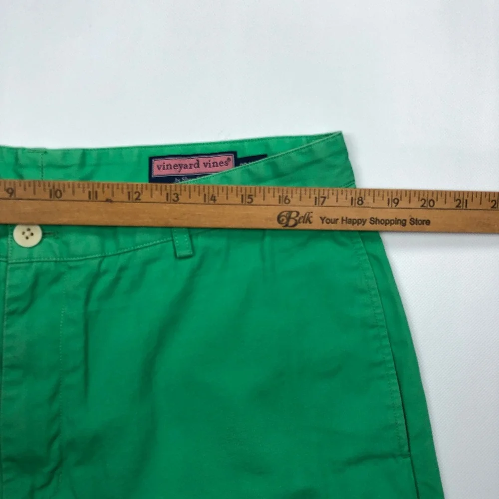 Vineyard Vines Mens Club Pant Green Chino Trousers 36x32 Kelly Green Cotton